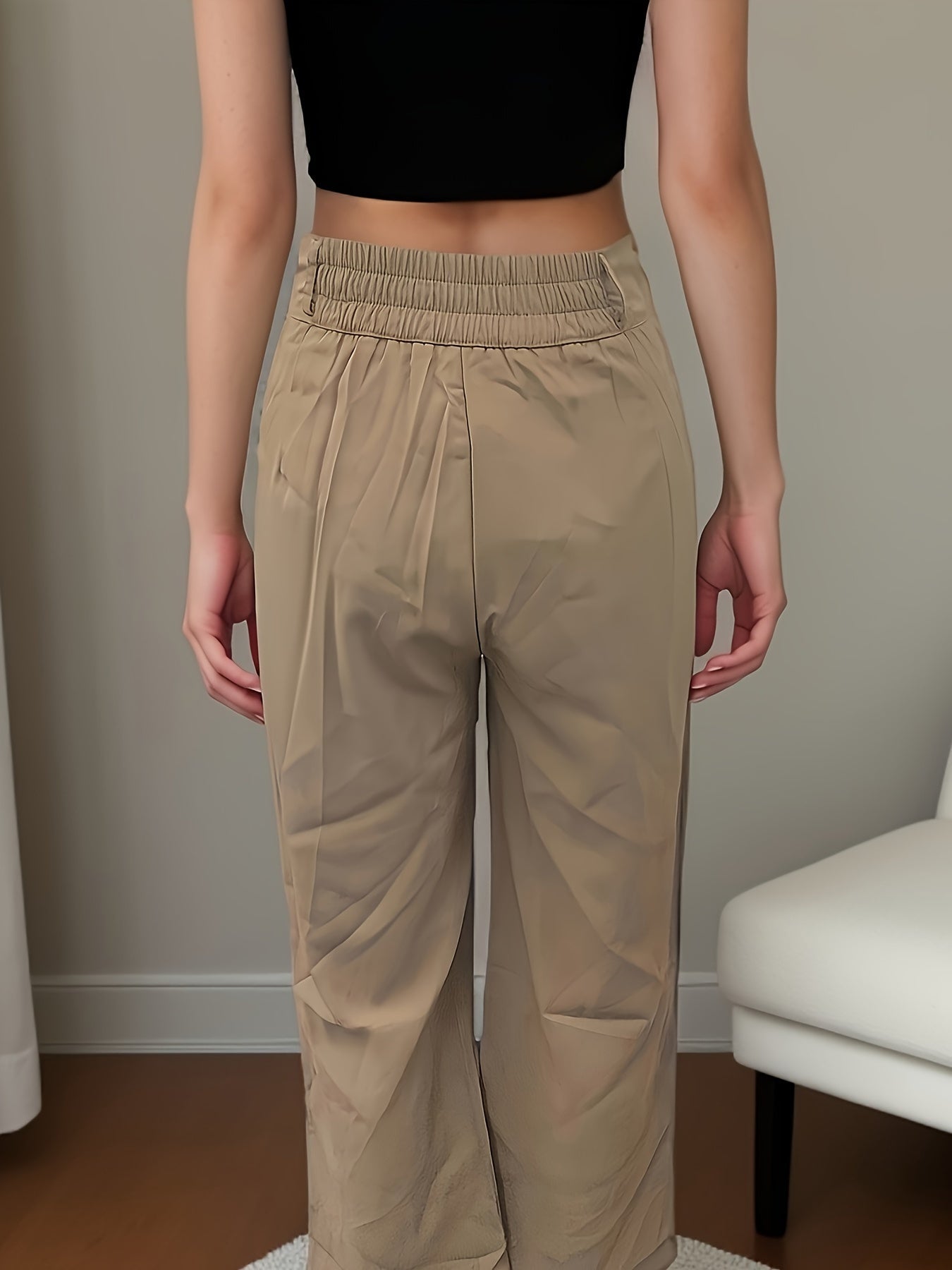 Dames chino broek van luxe katoenmix | Comfortabel en stijlvol | Perfect voor elke gelegenheid afbeelding 6