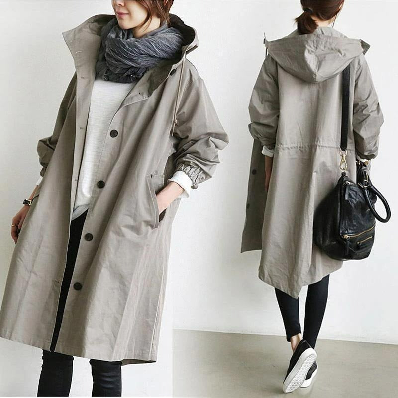 Nina | Stijlvolle waterdichte trenchcoat