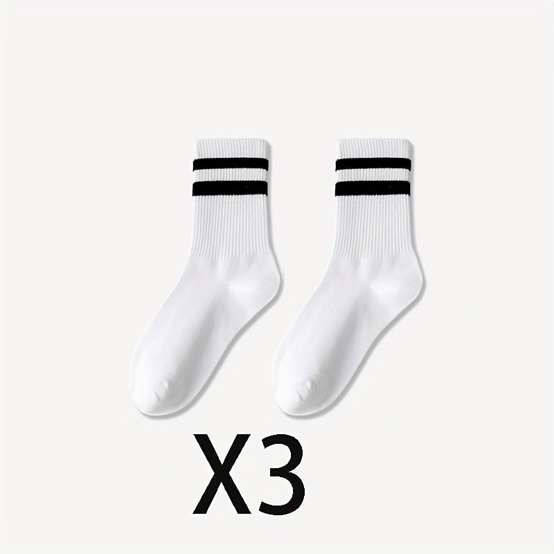 Ademende unisex crew-sokken voor sportieve activiteiten | Ultiem comfort en frisheid | Ideaal voor alle seizoenen afbeelding 9