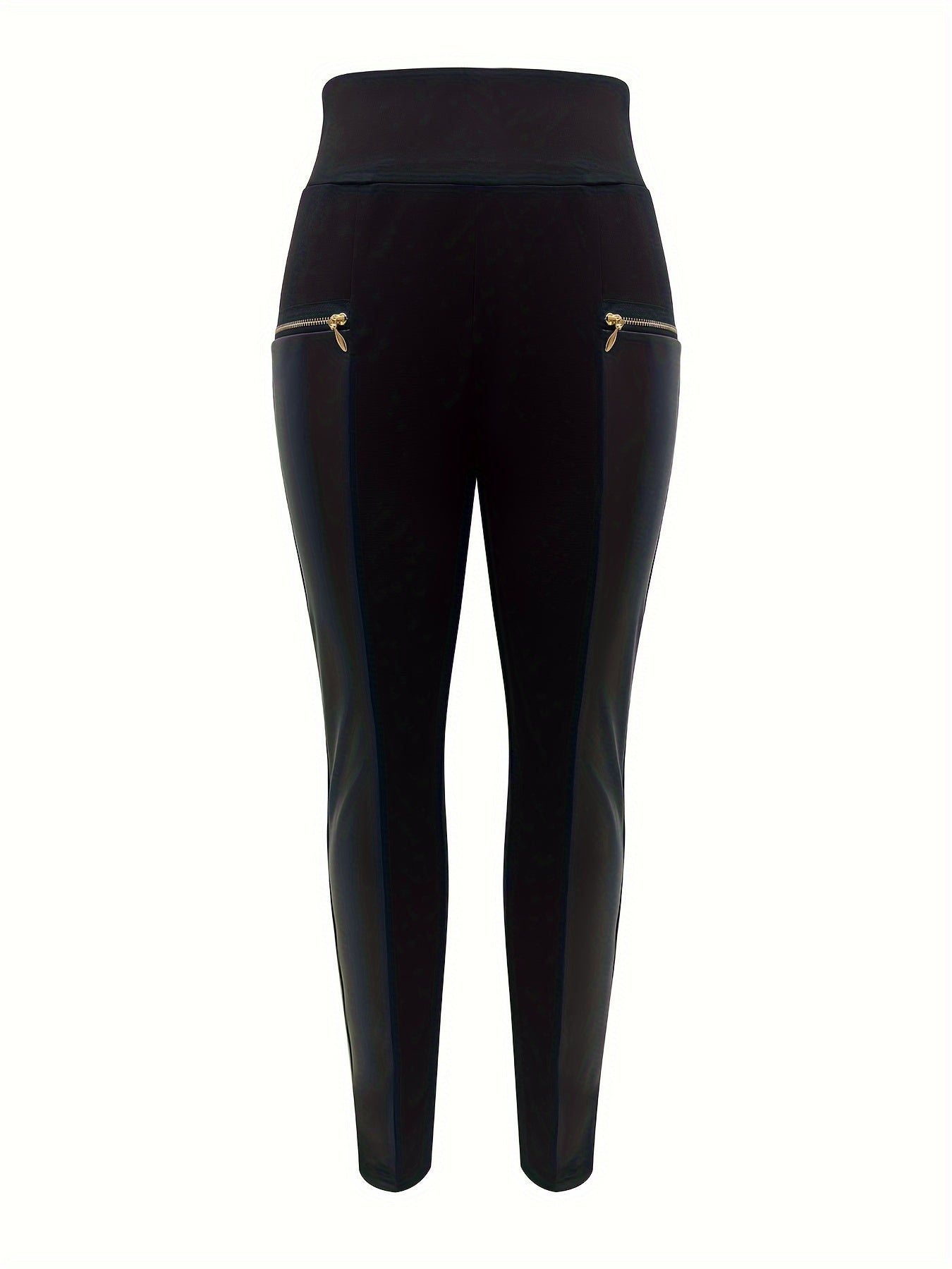 Luxe hoge taille skinny broek van kunstleer | Perfect voor herfst en winter - Shop nu!
 afbeelding 3