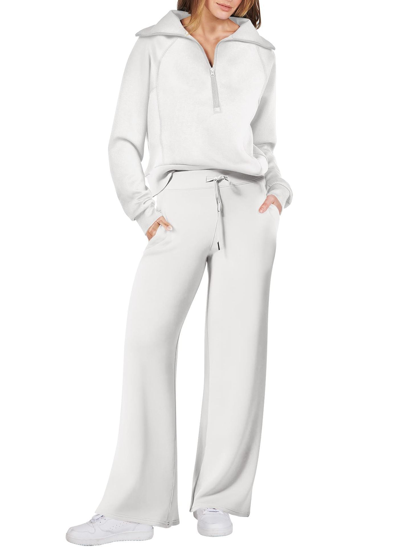 Lana | Stijlvolle Zip & Relax Set met Lange Mouwen