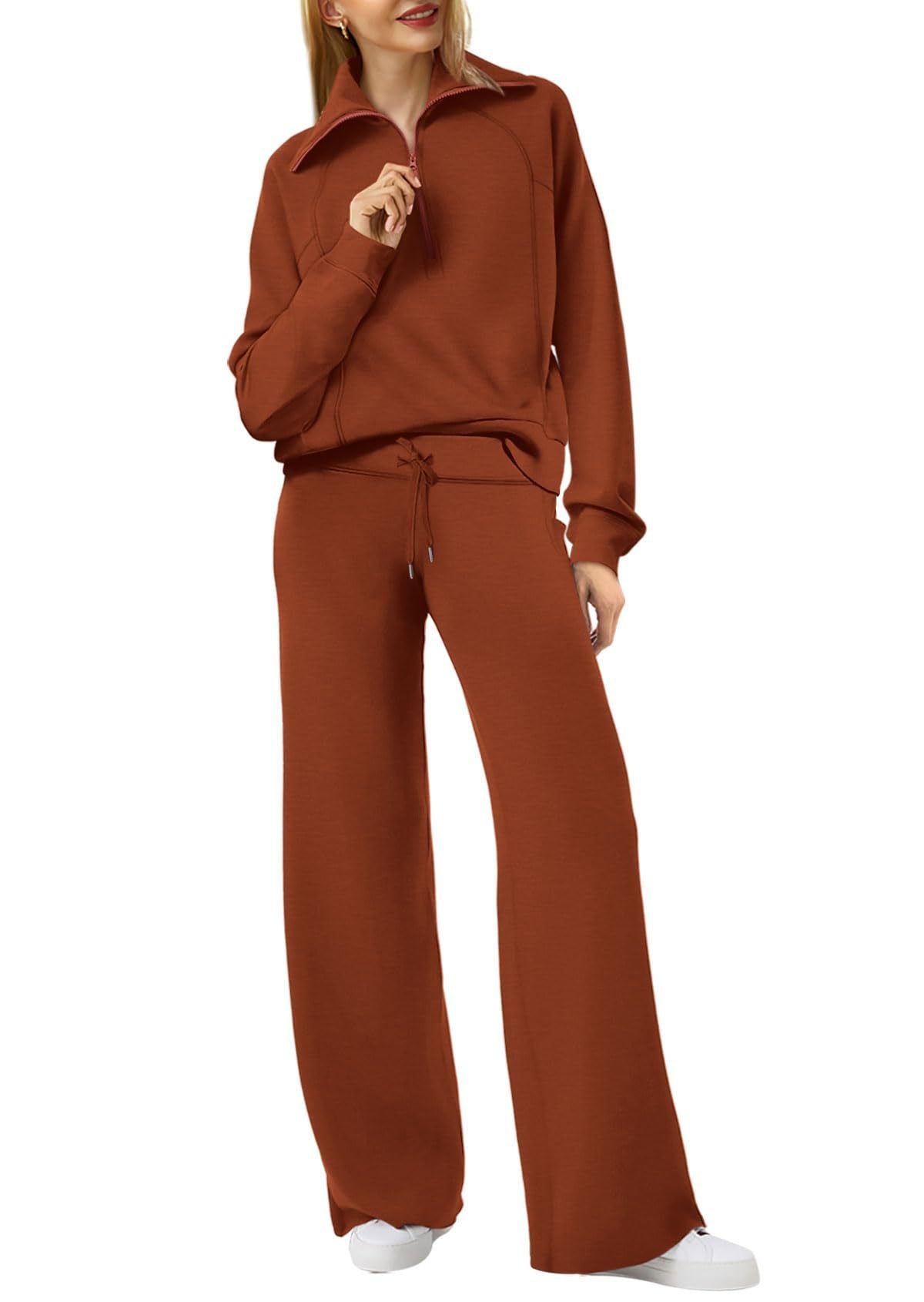Lana | Stijlvolle Zip & Relax Set met Lange Mouwen