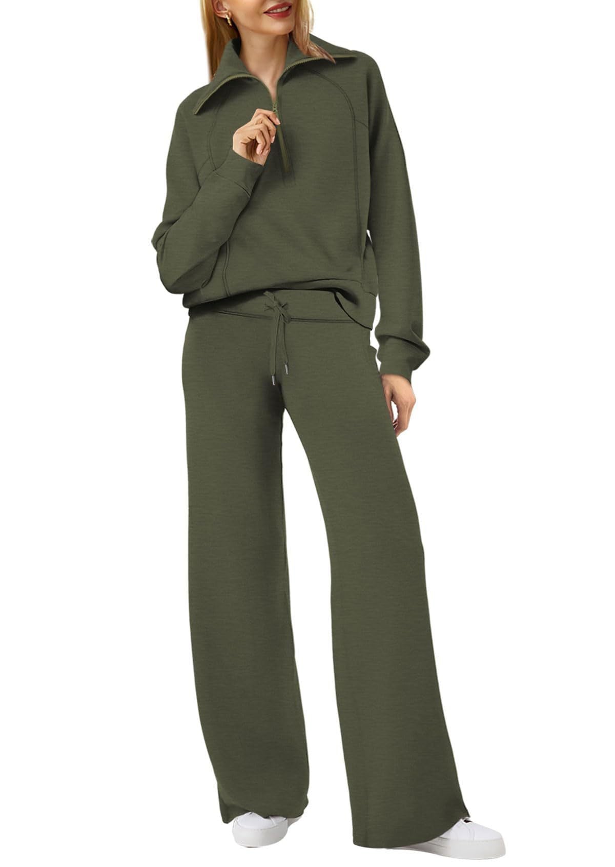 Lana | Stijlvolle Zip & Relax Set met Lange Mouwen