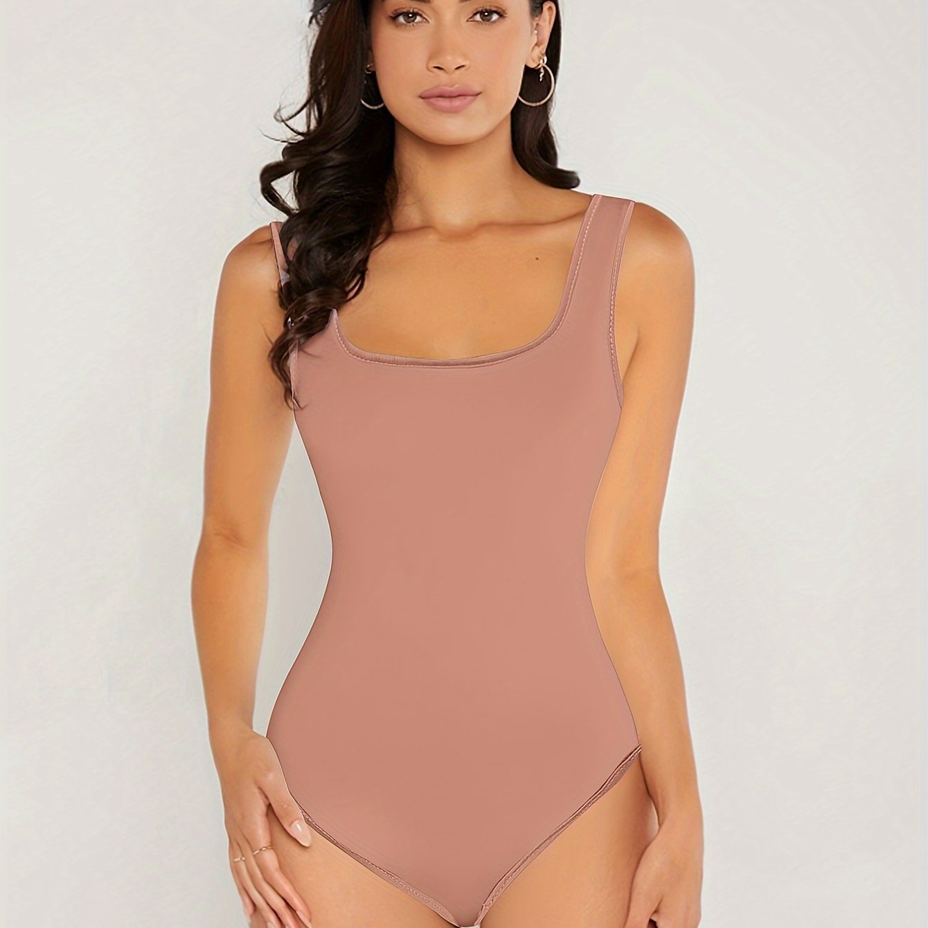 Stijlvolle mouwloze body met vierkante hals - Shop nu! afbeelding 17
