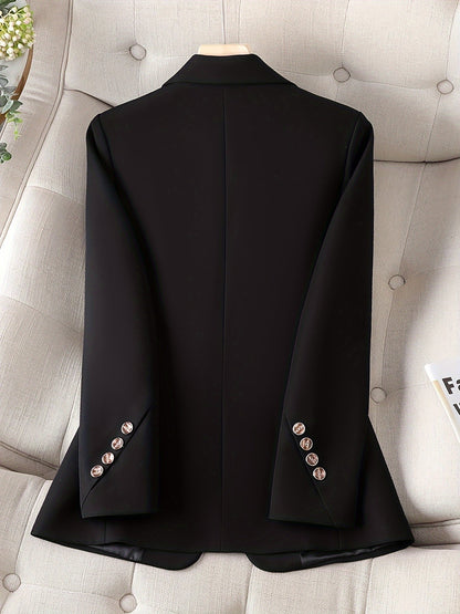 Stijlvol en veelzijdig: Ontdek de Perfecte Blazer voor Elke Gelegenheid! Luxe, duurzame katoenmix. Shop Nu. afbeelding 5