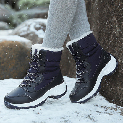 Stijlvolle en warme dames snowboots met pluche voering tegen de kou! Perfect voor de winter. Ontdek ze hier! afbeelding 6