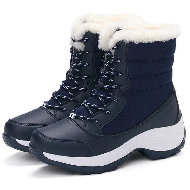 Stijlvolle en warme dames snowboots met pluche voering tegen de kou! Perfect voor de winter. Ontdek ze hier! afbeelding 10