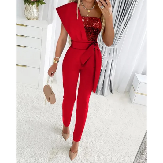 Darya | Jumpsuit met lovertjes