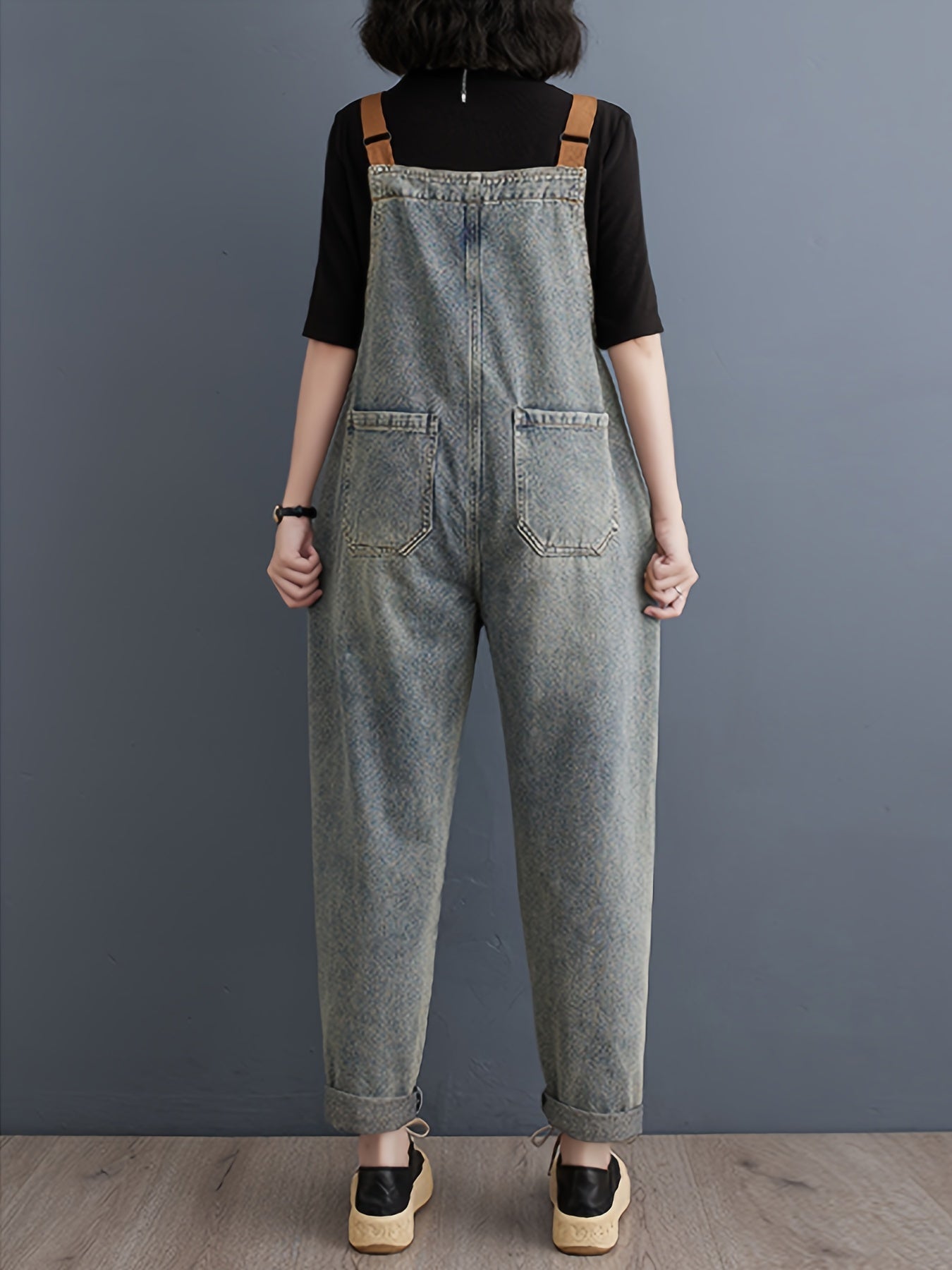 Trendy dames denim overall | Duurzaam, veelzijdig & comfortabel afbeelding 5