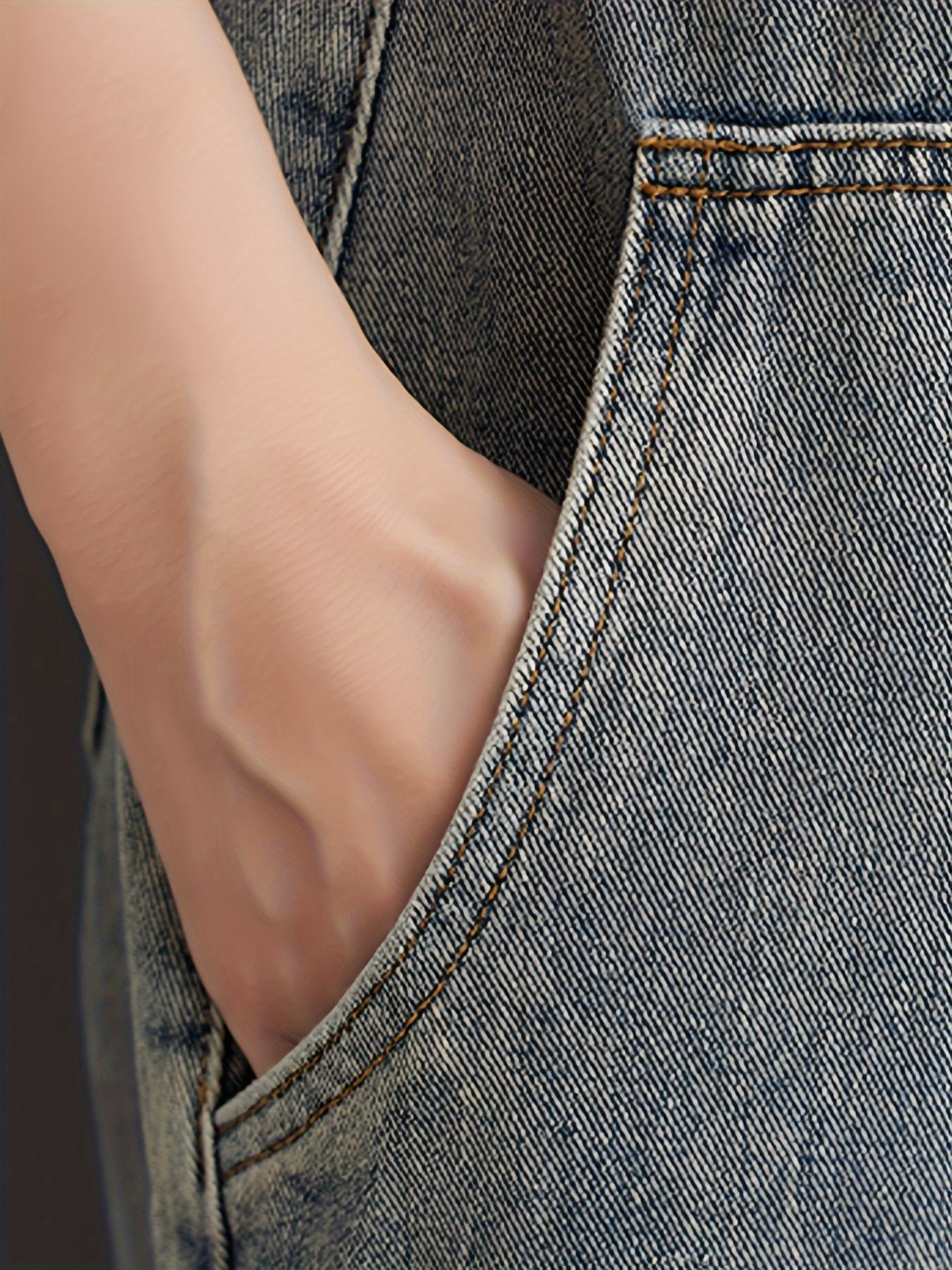 Trendy dames denim overall | Duurzaam, veelzijdig & comfortabel afbeelding 8