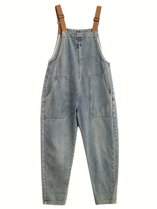 Trendy dames denim overall | Duurzaam, veelzijdig & comfortabel afbeelding 1