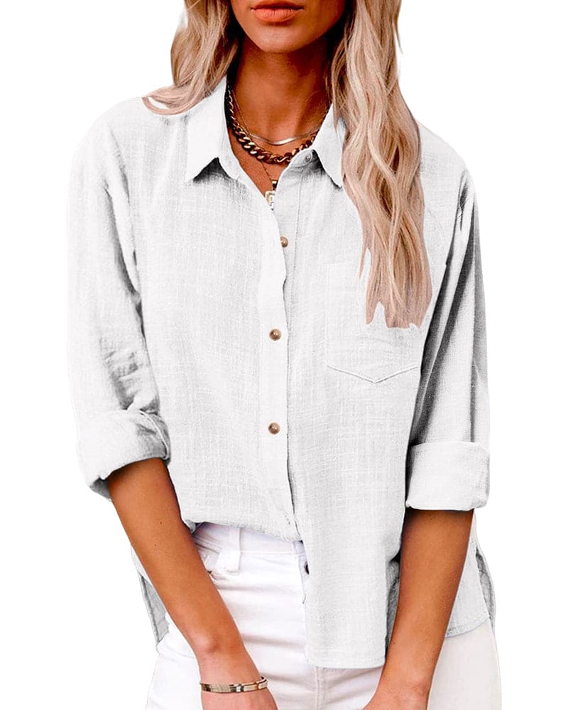 Hilda | Blouse met lange mouwen