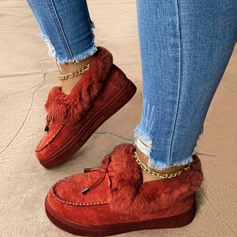 Dames sneeuwlaarzen: Bescherming en stijl voor de winter! Ontdek de perfecte mix van warmte, comfort en grip met deze stevige laarzen voor sneeuwavonturen. afbeelding 5