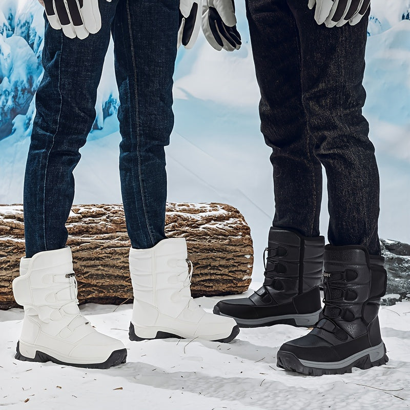 Luxe en comfortabele herfst- en winterlaarzen van hoogwaardig PU: stijlvol en warm! afbeelding 5