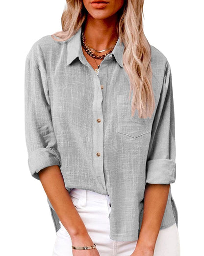 Hilda | Blouse met lange mouwen