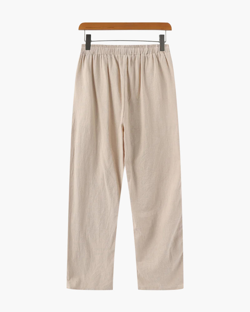 Stijlvolle Dode Linnen Broek - Comfort en Elegantie