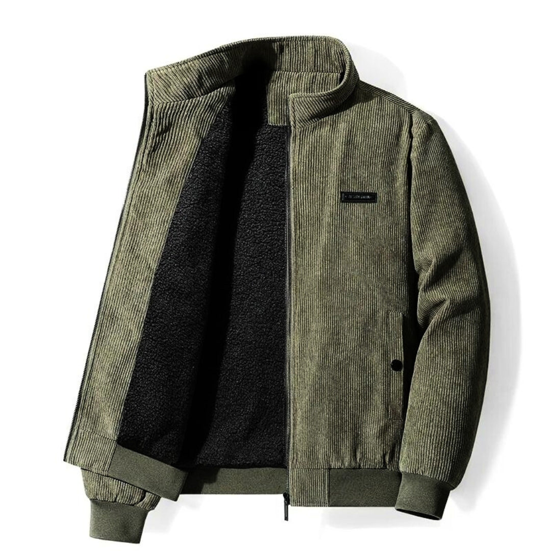 Retro Sherpa Corduroy Jas: Warm en Stijlvol voor de Herfst en Winter afbeelding 7