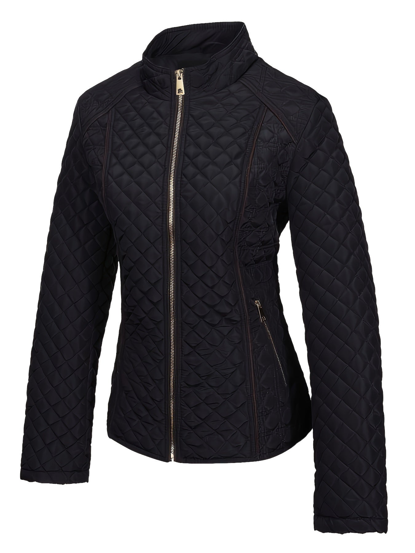 Duurzame gerecyclede gewatteerde donsjas - houd je warm met stijl! 🍃 afbeelding 3