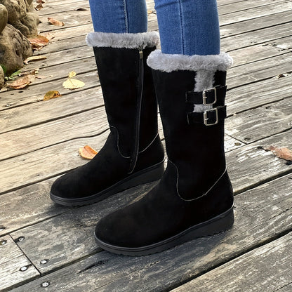 Donzige winterlaarzen voor dames: ultiem comfort en stijl in de kou! afbeelding 6