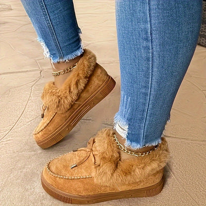 Dames sneeuwlaarzen: Bescherming en stijl voor de winter! Ontdek de perfecte mix van warmte, comfort en grip met deze stevige laarzen voor sneeuwavonturen. afbeelding 6
