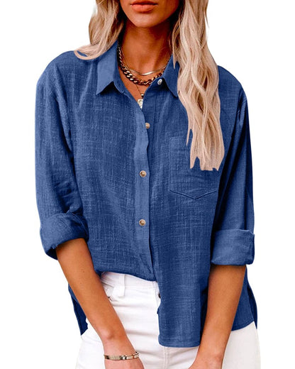 Hilda | Blouse met lange mouwen