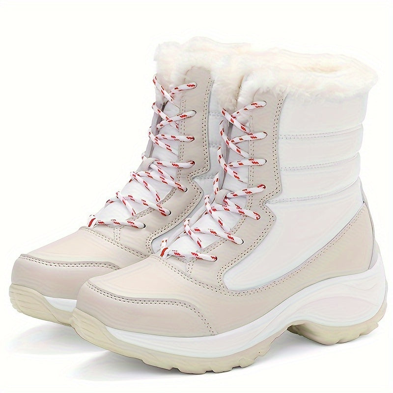 Stijlvolle en warme dames snowboots met pluche voering tegen de kou! Perfect voor de winter. Ontdek ze hier! afbeelding 9