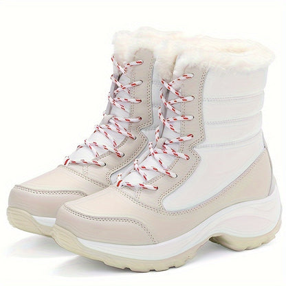 Stijlvolle en warme dames snowboots met pluche voering tegen de kou! Perfect voor de winter. Ontdek ze hier! afbeelding 9