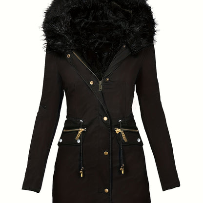Trendy parka jas van luxe katoenmix | Verstelbare taille en praktische zakken | Perfect voor herfst en winter afbeelding 11