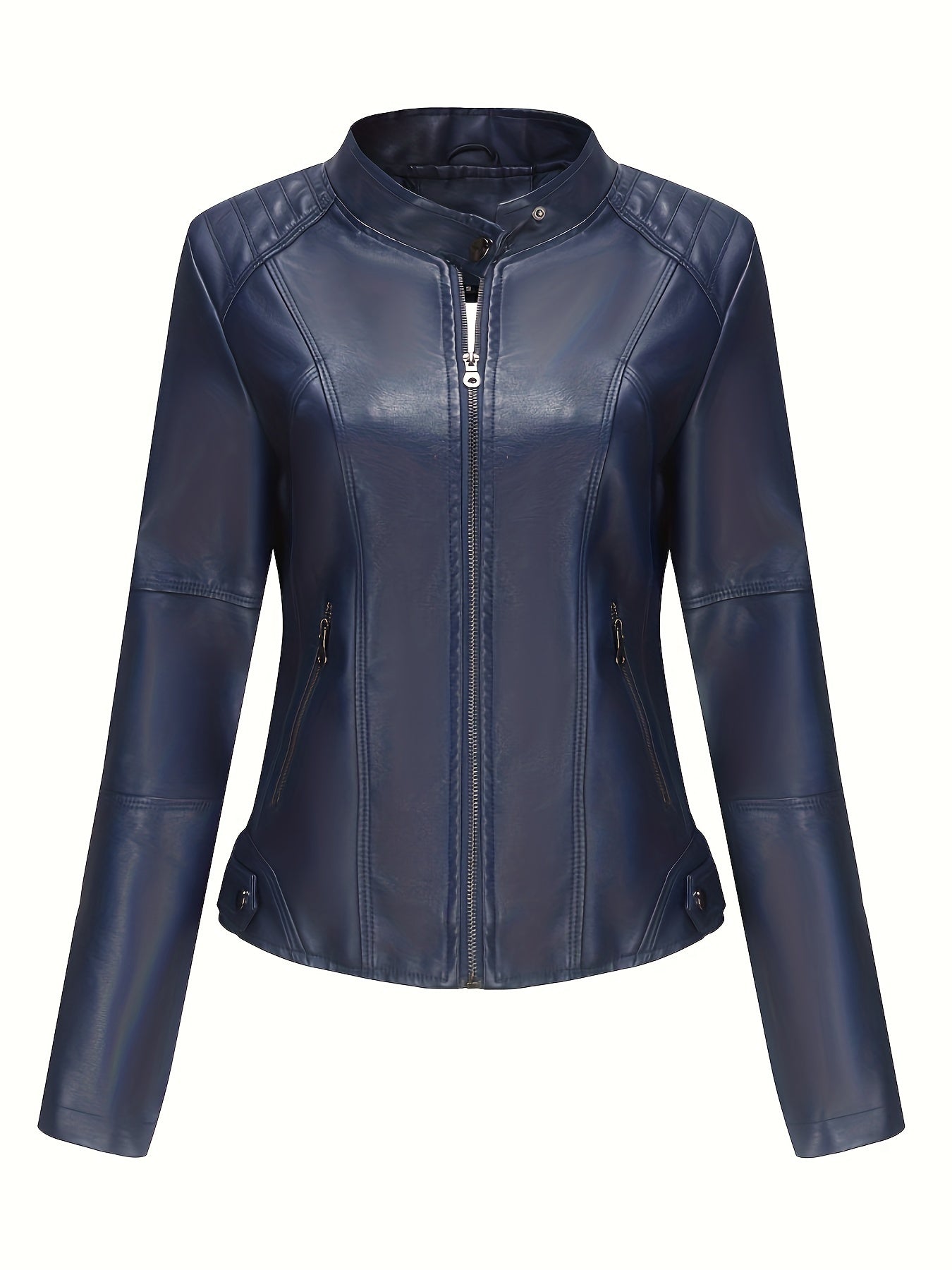 Stoer en stijlvol: Faux leren bikerjack voor heren – perfect voor de winter! afbeelding 6