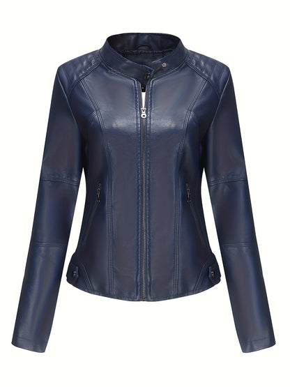 Stoer en stijlvol: Faux leren bikerjack voor heren – perfect voor de winter! afbeelding 6