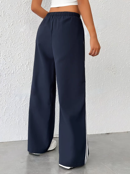 Comfortabele en stijlvolle gestreepte sportbroek voor heren | Zakken en trekkoord | Herfst- en wintergarderobe extra flair afbeelding 3