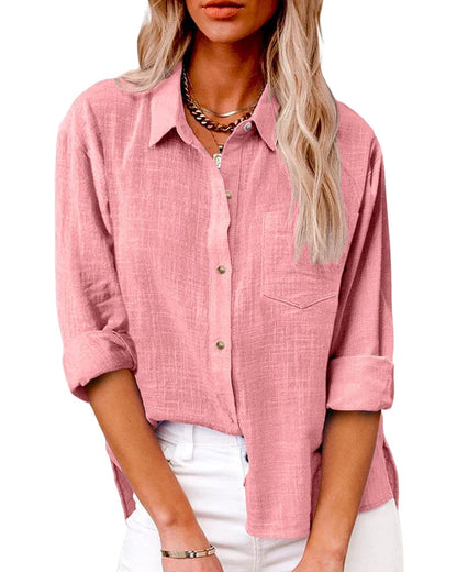 Hilda | Blouse met lange mouwen