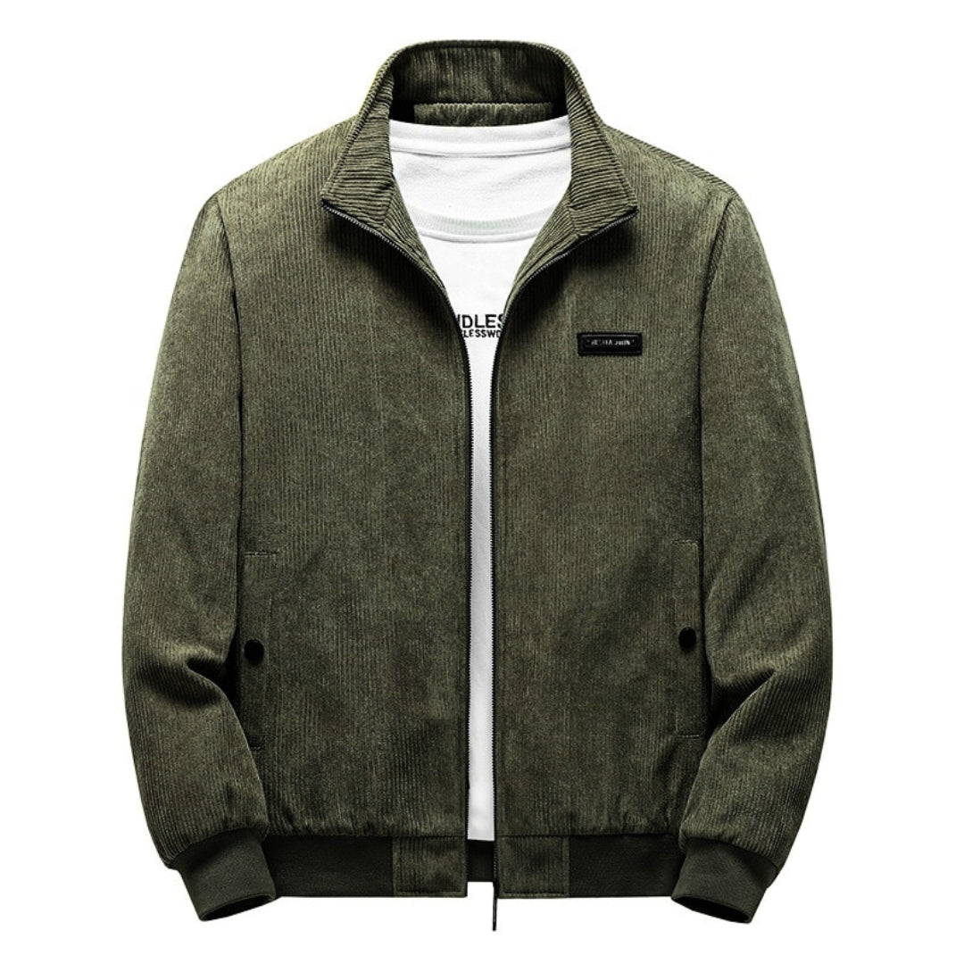 Retro Sherpa Corduroy Jas: Warm en Stijlvol voor de Herfst en Winter afbeelding 2