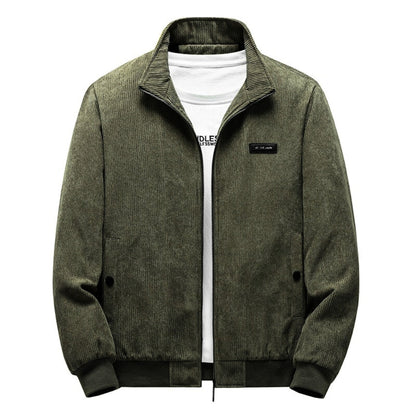 Retro Sherpa Corduroy Jas: Warm en Stijlvol voor de Herfst en Winter afbeelding 2