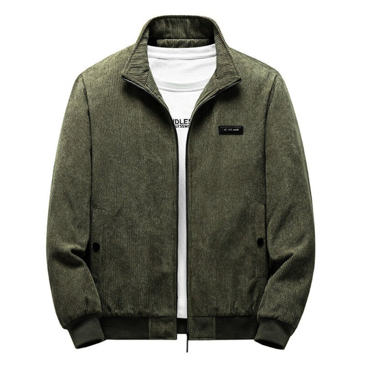 Retro Sherpa Corduroy Jas: Warm en Stijlvol voor de Herfst en Winter afbeelding 2
