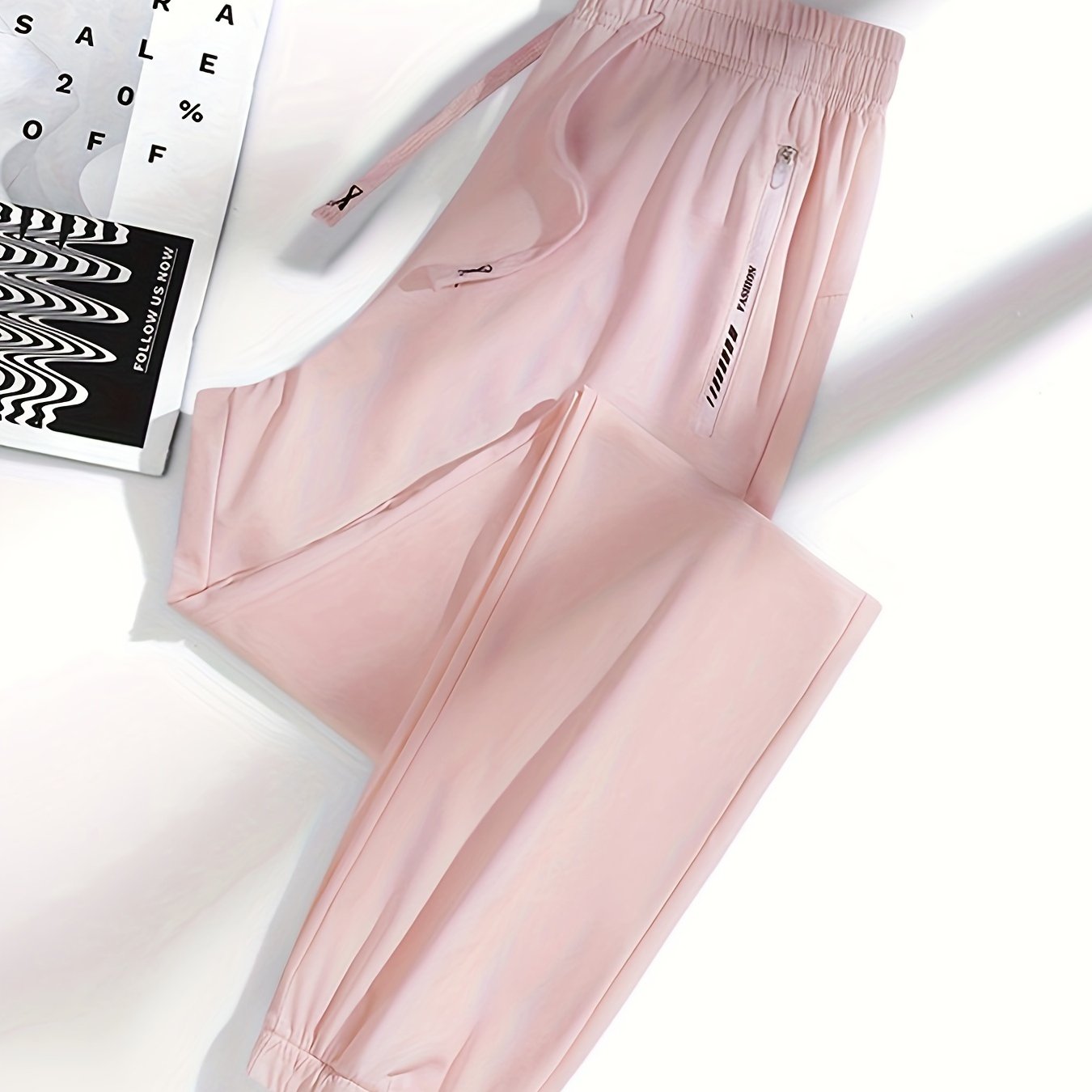 Comfortabele zomer joggers: lichtgewicht en ademend van premium katoenmix afbeelding 17