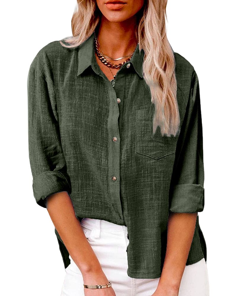 Hilda | Blouse met lange mouwen