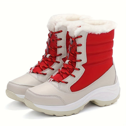 Stijlvolle en warme dames snowboots met pluche voering tegen de kou! Perfect voor de winter. Ontdek ze hier! afbeelding 8