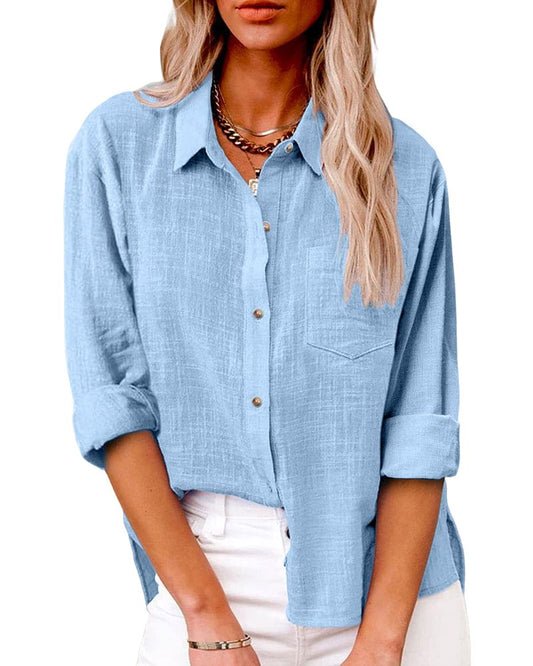 Hilda | Blouse met lange mouwen