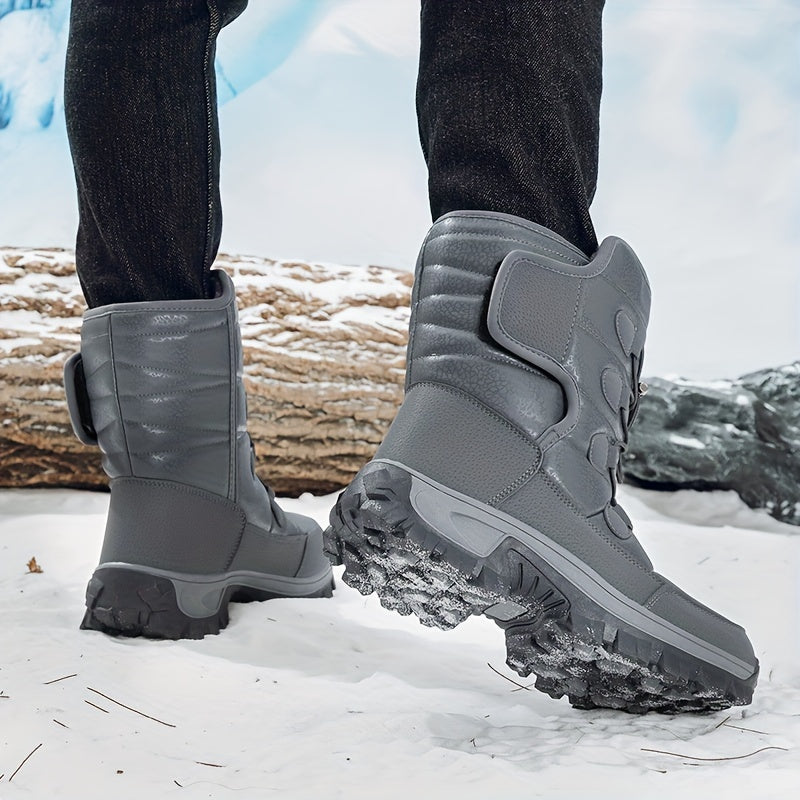 Luxe en comfortabele herfst- en winterlaarzen van hoogwaardig PU: stijlvol en warm! afbeelding 9