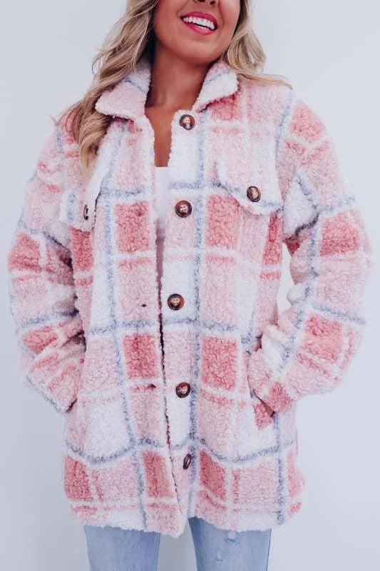 Nina | Warme polar fleece wolldeckenjack