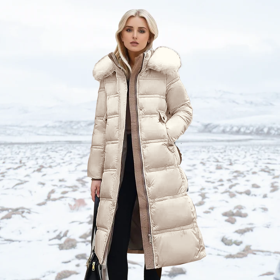 Noelle | Luxe lange mantel