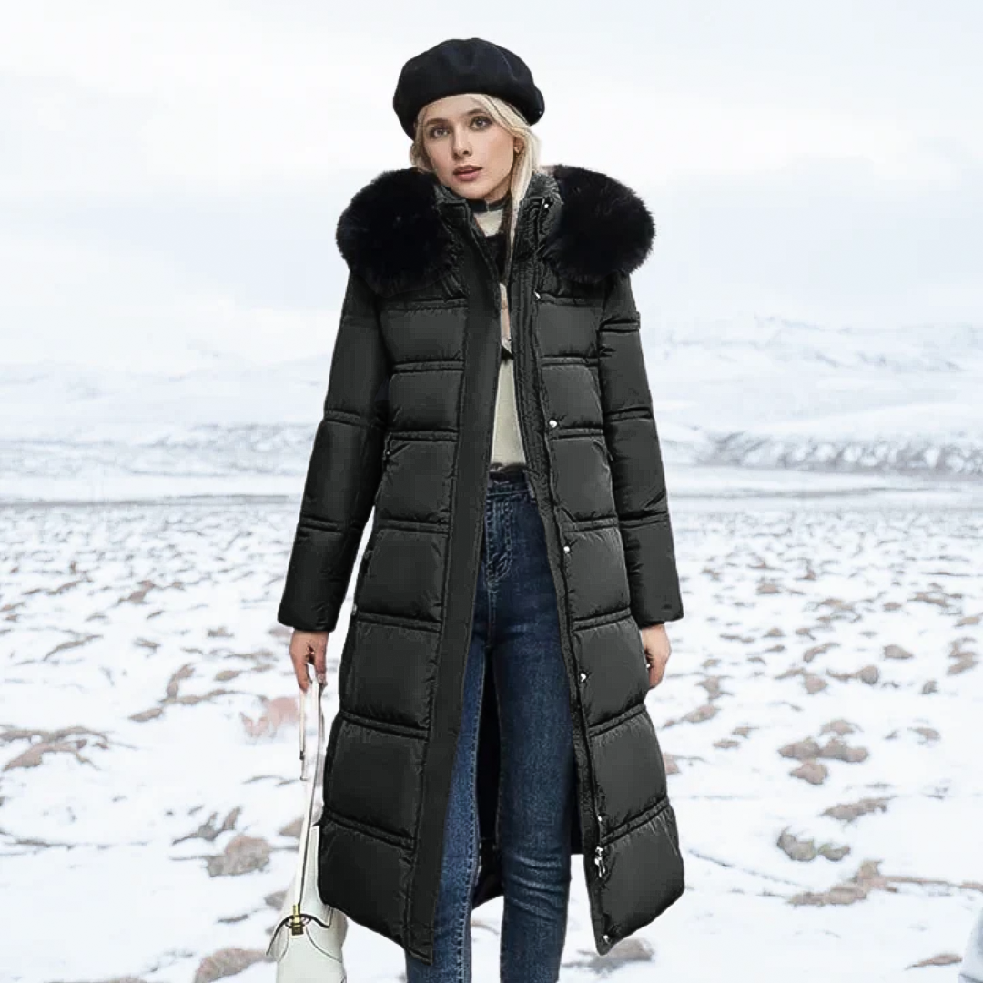 Noelle | Luxe lange mantel
