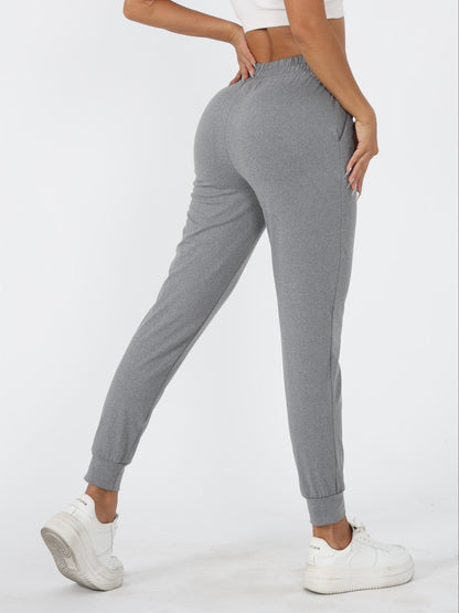 Effen kleur hardloopbroek | Comfortabel en ademend | Regular fit met zak | Ideaal voor lente en herfst afbeelding 7