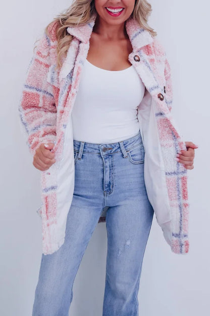 Nina | Warme polar fleece wolldeckenjack