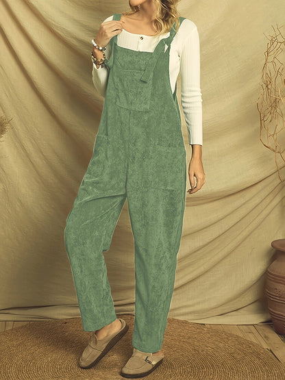 Ontdek de comfortabele corduroy overall jumpsuit - jouw stijlvolle en praktische keuze! afbeelding 6