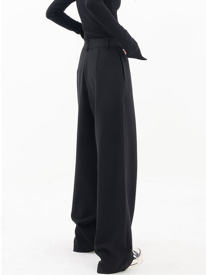 Nina | Asymmetrische wijde broek
