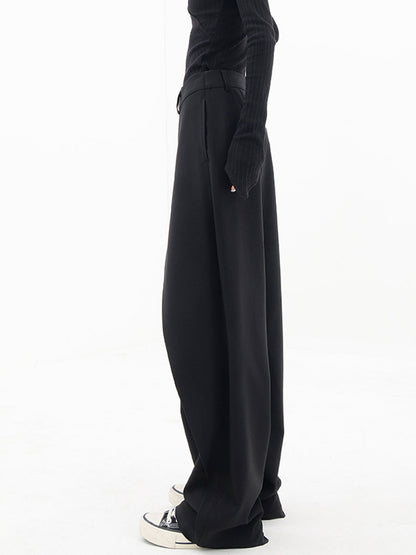 Nina | Asymmetrische wijde broek