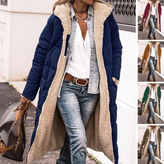 Lotte | Hazel fleece & casual kapmantel
