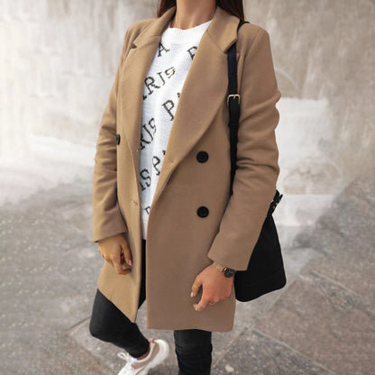 Sophie | Lange winterjas voor dames